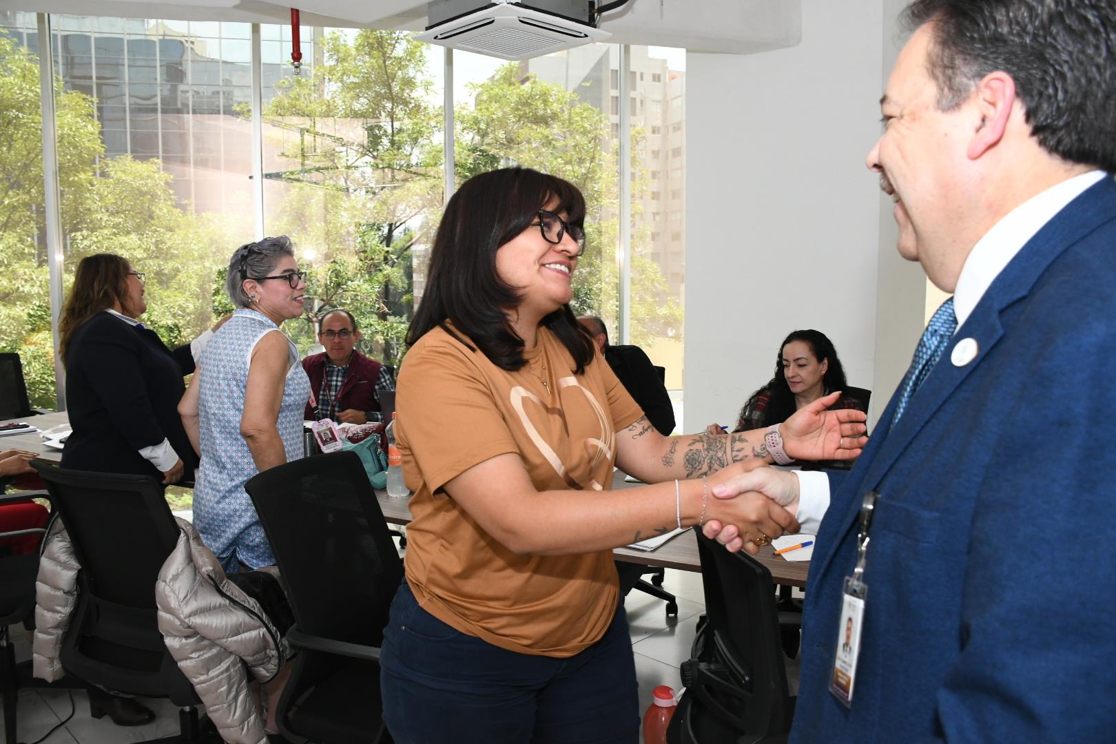 Saludamos a nuestras compañeras y compañeros que laboran en la Subdirección de Personal